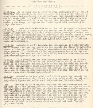 Brief über die Ereignisse mit Befehl an die Polizei