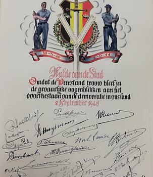 Die Stadt ehrt die Widerstandskämpfer für ihre Treue